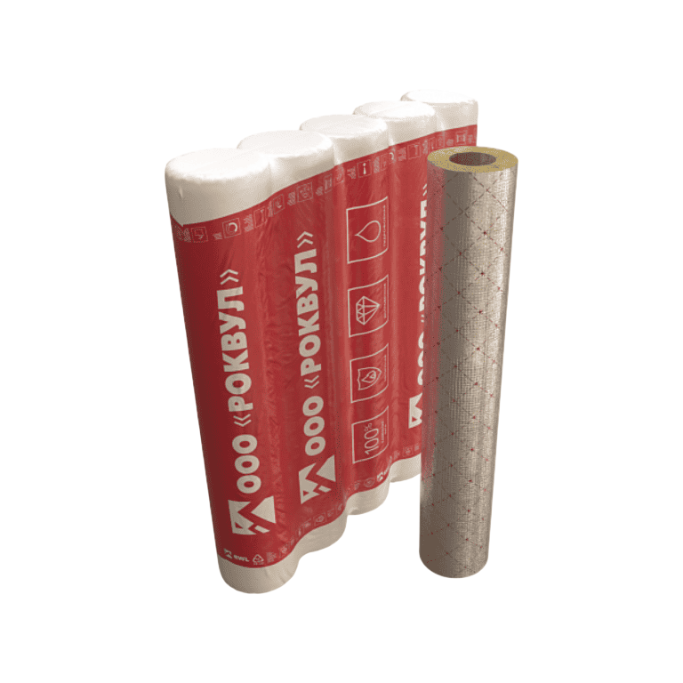 Роквул (Rockwool) ЦИЛИНДРЫ 100 ДЛЯ ТЕПЛОИЗОЛЯЦИИ ТРУБ